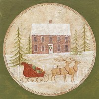 Santas Sleigh Fine Art Print