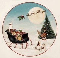 Merry Lil Sleigh Fine Art Print