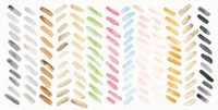 Watercolor Swipes Fine Art Print