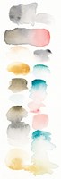 Watercolor Swatch Panel I Fine Art Print