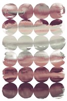 Summer Dots Plum Fine Art Print