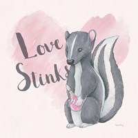 My Furry Valentine II Sq Framed Print