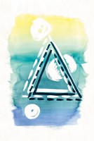 Offset Shapes Triangle Fine Art Print