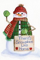 Snowman Saying IV Fine Art Print
