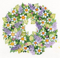 Spring Wreath IV Fine Art Print