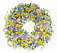 Spring Wreath III Fine Art Print