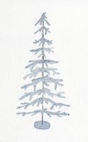 Coastal Holiday Tree IV Fine Art Print