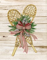 Holiday Sports III on Wood Fine Art Print
