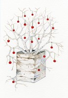 Birch Vase III Fine Art Print