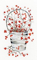 Birch Vase I Fine Art Print
