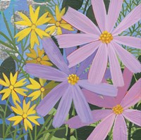 Summer Garden III Framed Print