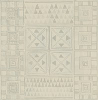 Geometric Tone on Tone II Fine Art Print