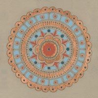 Copper Mandala II Fine Art Print