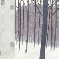 Winters End Flurries Fine Art Print