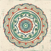 Lakai Circle III Neutral Fine Art Print