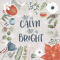 Holiday Garden V Fine Art Print