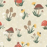 Autumn Garden Pattern V Fine Art Print