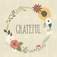 Autumn Garden Grateful Fine Art Print