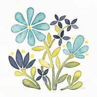 Garden Getaway Flowers I Fine Art Print