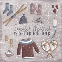 Cozy Winter I Framed Print