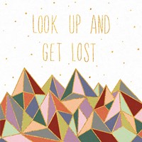 Written in the Stars II on White Fine Art Print