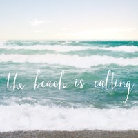 The Beach is Calling Fine Art Print