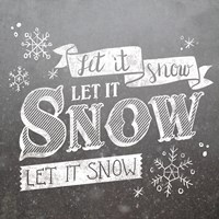 Let it Snow Fine Art Print