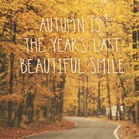 October Color I Fine Art Print