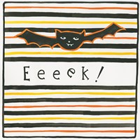 Halloween Eeek Bat Fine Art Print