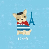 Good Dogs French Buldog Fine Art Print