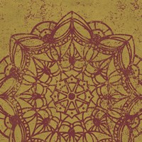 Contemporary Lace IV Spice Fine Art Print