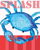 Splash Crab 2 Fine Art Print