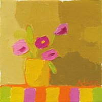 Yellow Vase Fine Art Print