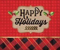 Happy Holidays Fine Art Print