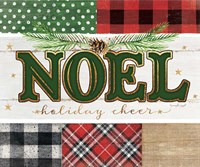 Noel Plaid Fine Art Print