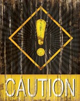 Caution Fine Art Print