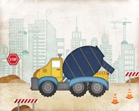 Cement Truck Fine Art Print