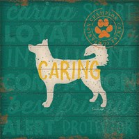 Caring Dog Fine Art Print