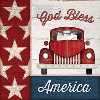 God Bless America Fine Art Print