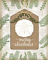 Coastal Christmas Merry Fine Art Print