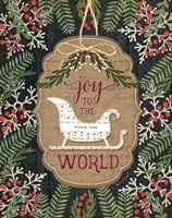 Joy to the World Framed Print