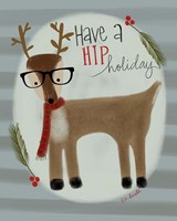 Hip Reindeer Fine Art Print