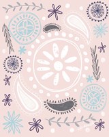 Boho Paisley Fine Art Print