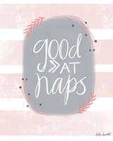 Good at Naps Fine Art Print