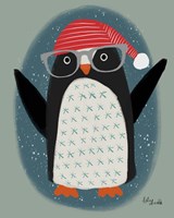 Hip Penguin Fine Art Print