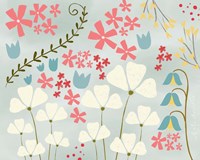 Pastel Flowers Fine Art Print