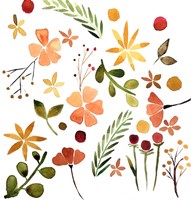 Fall Watercolor II Fine Art Print