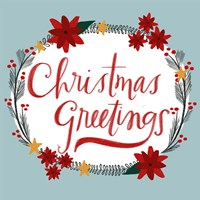 Christmas Greetings Fine Art Print