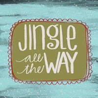 Jingle All the Way Framed Print