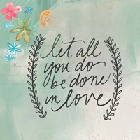 Done in Love Fine Art Print